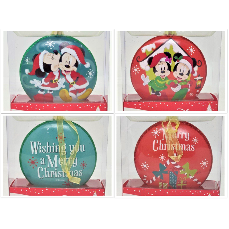 Disney Vánoční ozdoba - Disk Mickey & Minnie, Kurt Adler | Highlife.cz