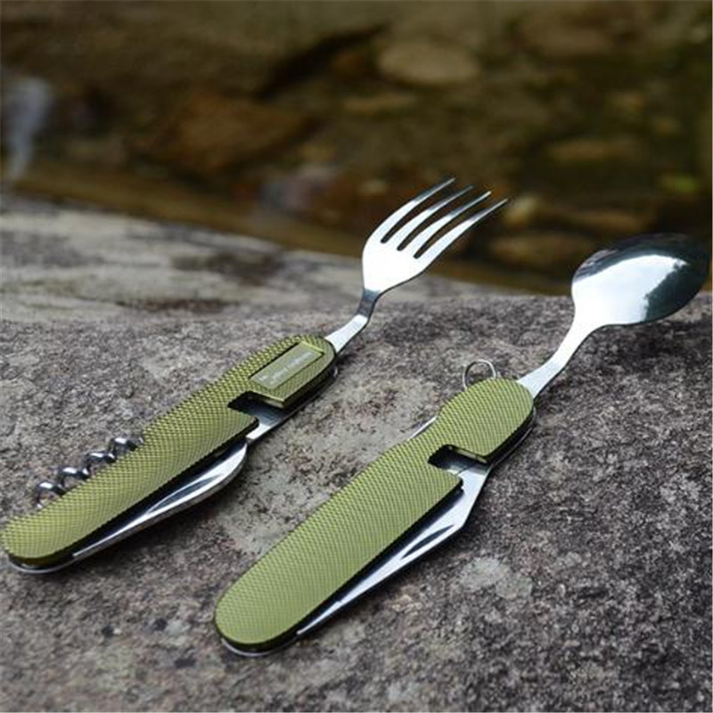 Příbory Camping Cutlery Set v noži | Highlife.cz