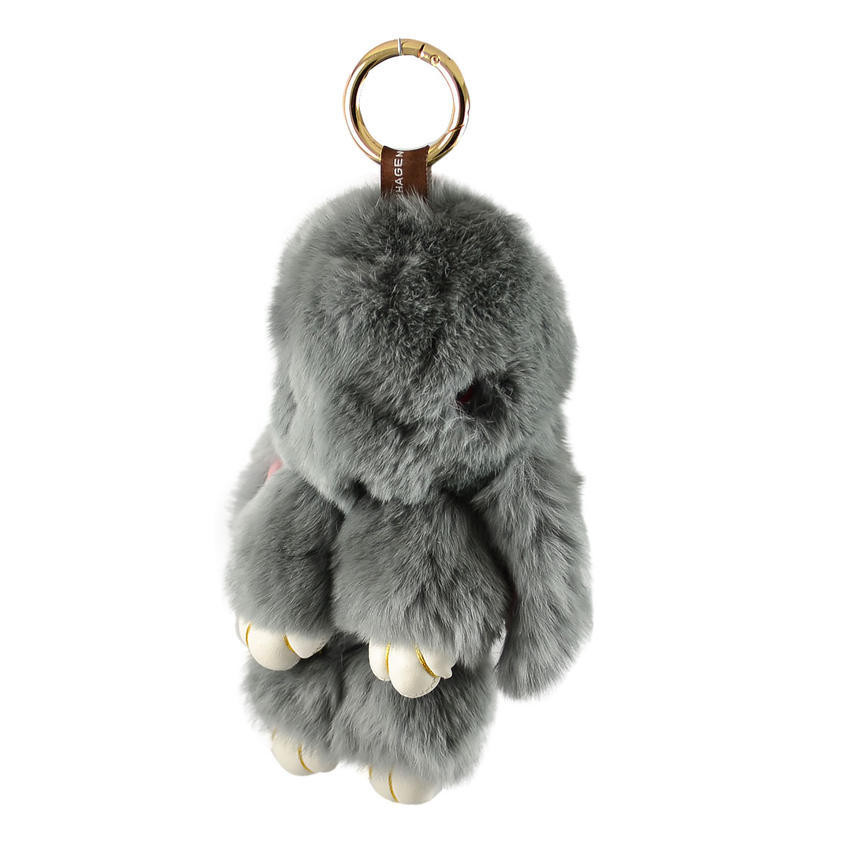 Přívěsek na kabelku - klíčenka králík šedý | Highlife.cz