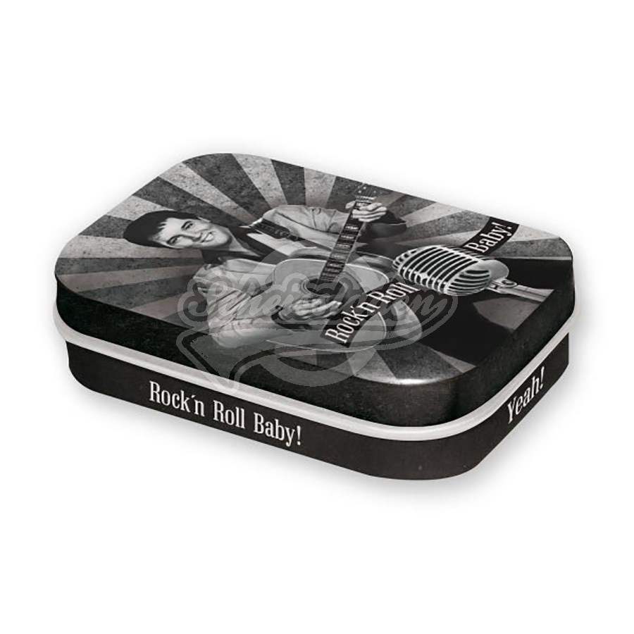 Nostalgic Art Retro mint box Elvis Presley Rock'n'Roll Baby! | Highlife.cz