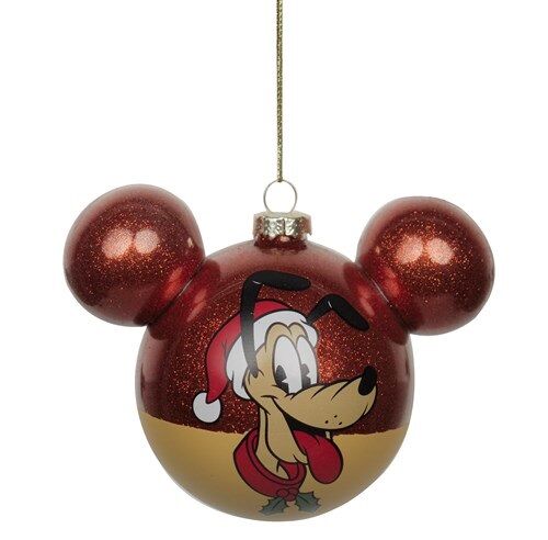 Disney Vánoční ozdoba - koule s ušima, motiv Pluto, Kurt Adler | Highlife.cz