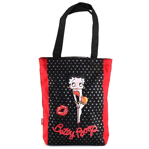 Betty Boop Nákupní taška Betty Boop červeno-černá | Highlife.cz