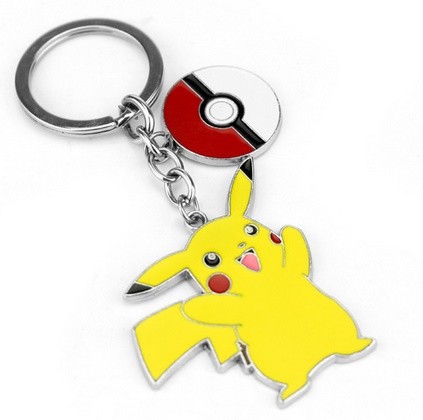 Pokémon Company Přívěsek na klíče Pokemon Pikachu + pokebal | Highlife.cz